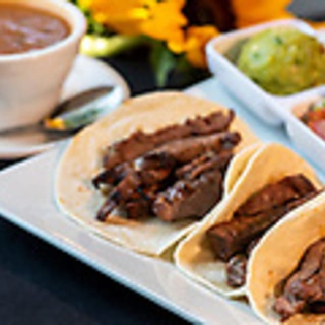 Tacos Al Carbon.