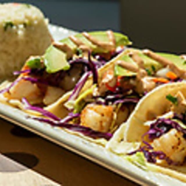 Shrimp Tacos.